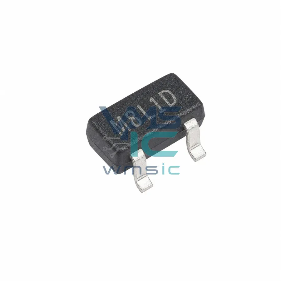 Цифровой транзистор DDTC123EE-7-F SOT-523, NPN 50V Корпус