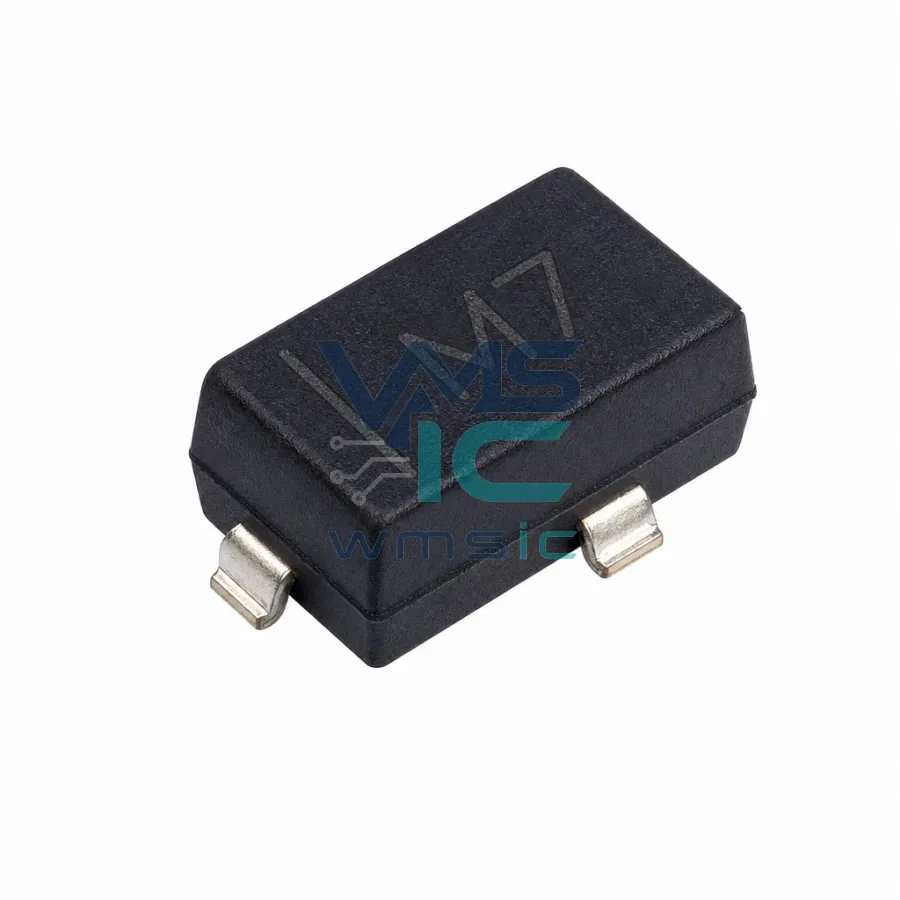 Цифровой транзистор DDTC114ELP-7 (NPN), 50В, 100мА, DFN1006-3 Корпус