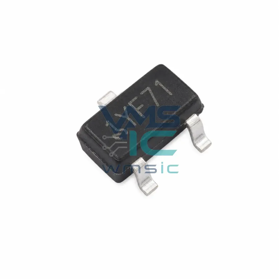 NPN транзистор DDTC124EE-7-F со встроенными резисторами, SOT-523 Корпус