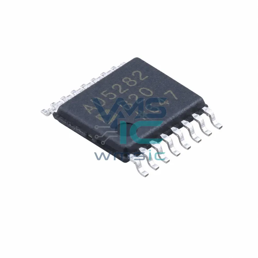 AD5282BRUZ20-REEL7 Dual-Channel 256-Position I2C Digital Potentiometer 15V AD5282BRUZ20 TSSOP-16 Package