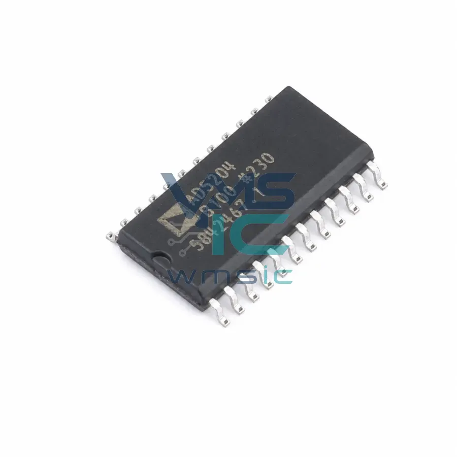 4-канальный цифровой пьезодиод AD5204BRZ100 SOIC-24-300mil Корпус