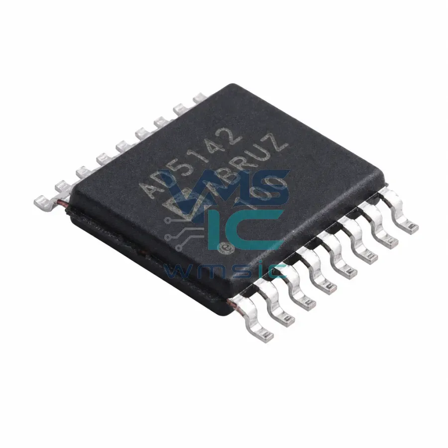 双通道、128/256位、I2C、非易失性数字电位计 AD5142ABRUZ100 TSSOP-16 封裝