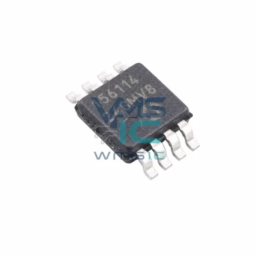 Цифровой потенциометр MCP4561T-104E/MS, 7/8 бит, I2C, MSOP-8