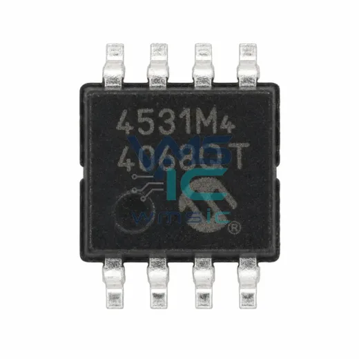 7/8-битный одиночный I2C цифровой пьезометр Потенциальный MCP4531-104E/MS MSOP-8