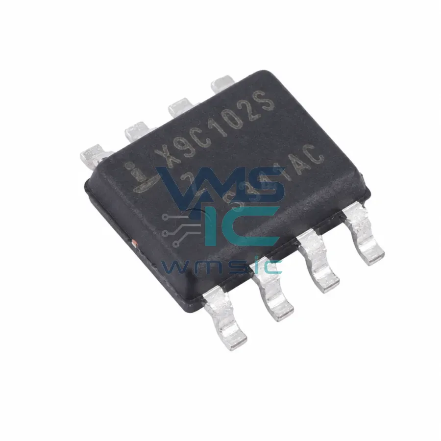 Цифровой потенциометр X9C102SZ, 1 кОм, SOIC-8 Корпус