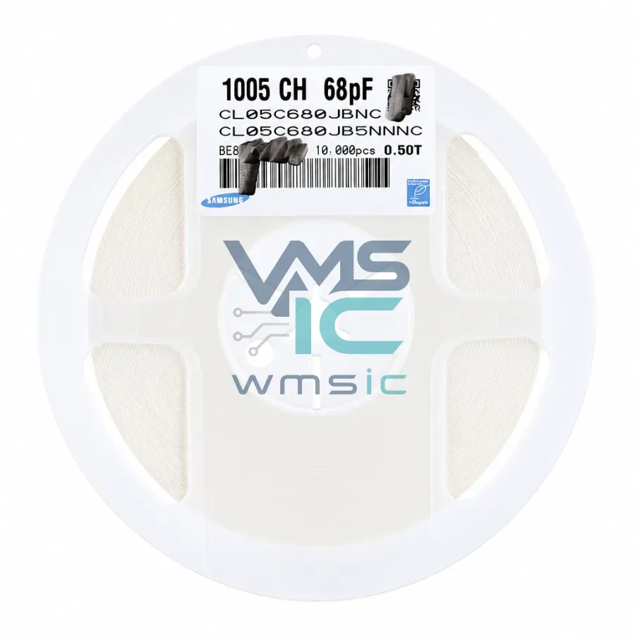 0402 SMD Capacitor 68pF 50V+/ 5% C0G CL05C680JB5NNNC 50Pcs CL05C680JB5NNNC Package