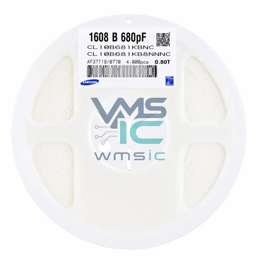 Конденсатор керамический SMD 0603 680 пФ 50В X7R CL10B681KB8NNNC, 50 шт. Корпус