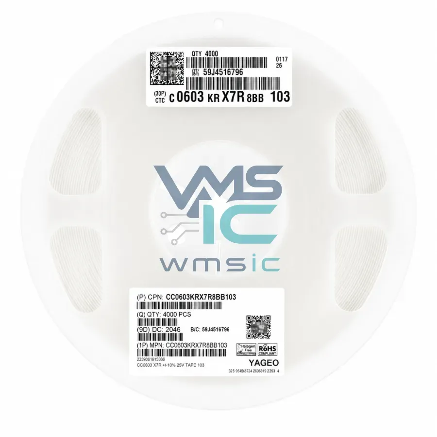 Конденсатор 10nF CC0603KRX7R8BB103 Корпус