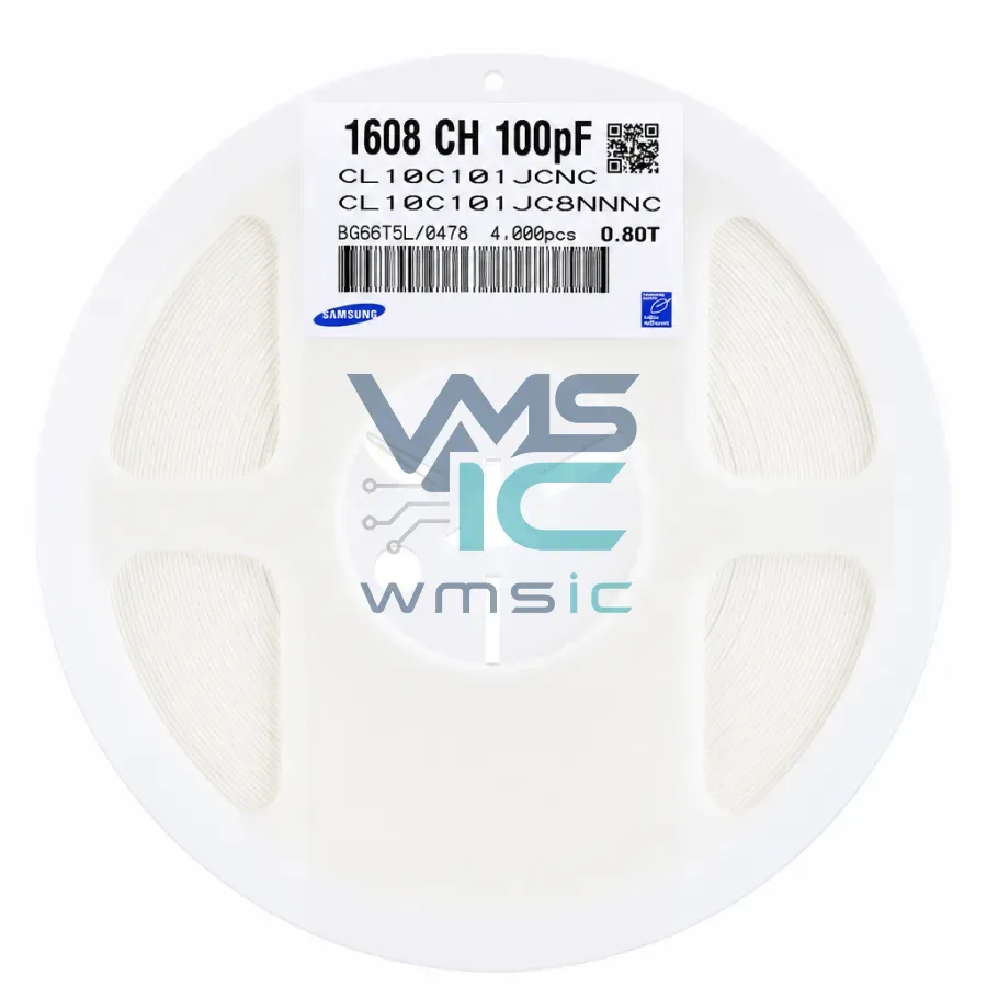 CL10C101JC8NNNC 0603 SMD Capacitor 100pF 101 100V 5% C0G 50 Pcs CL10C101JC8NNNC Package