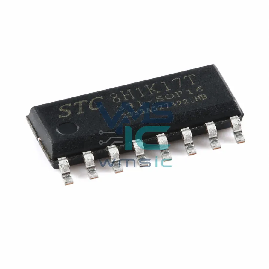 STC8H1K17T-33I-SOP16 Высокоскоростной микроконтроллер 8051 (1T) Корпус