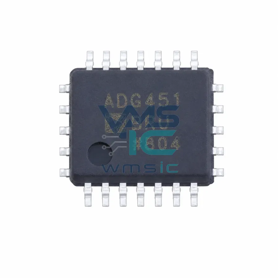 Четырехканальный аналоговый переключатель SPST ADG451BRUZ-REEL7, TSSOP-16 Корпус