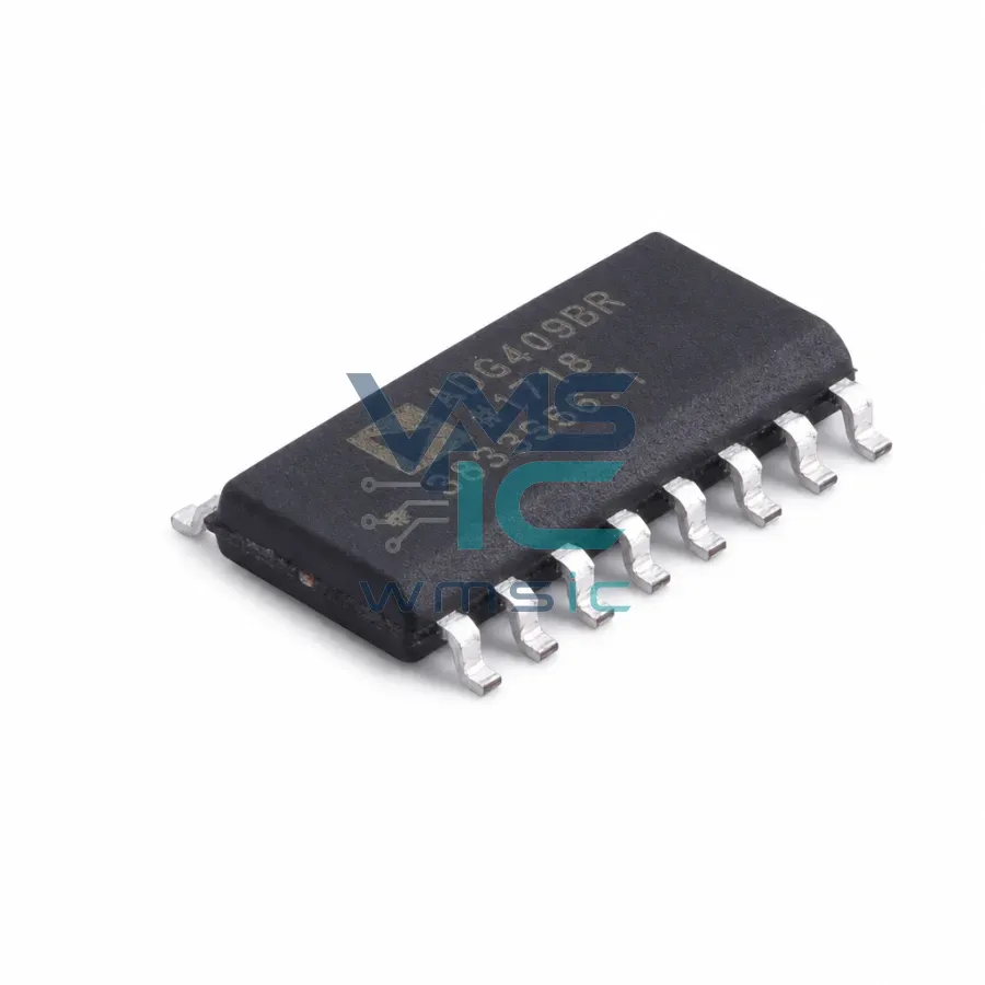Высокопроизводительный аналоговый мультиплексор ADG409BRZ, SOIC-16 Корпус