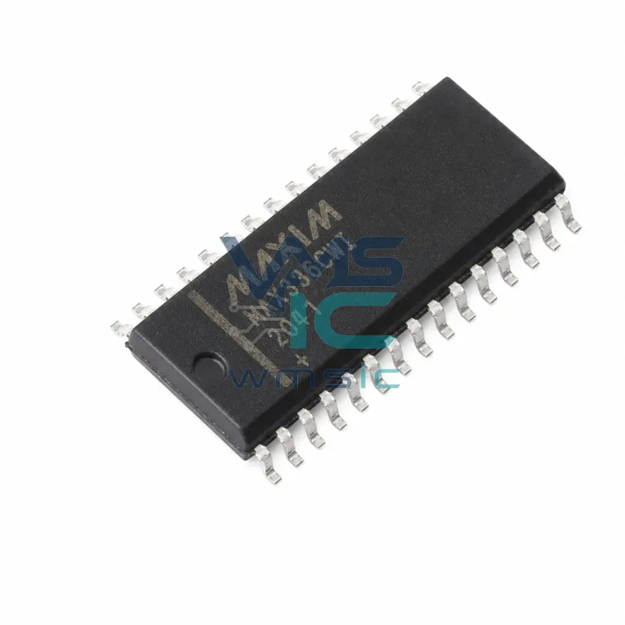 16通道和双8通道、低泄漏、CMOS模拟多路复用器 MAX336CWI SOIC-28-300mil 封装