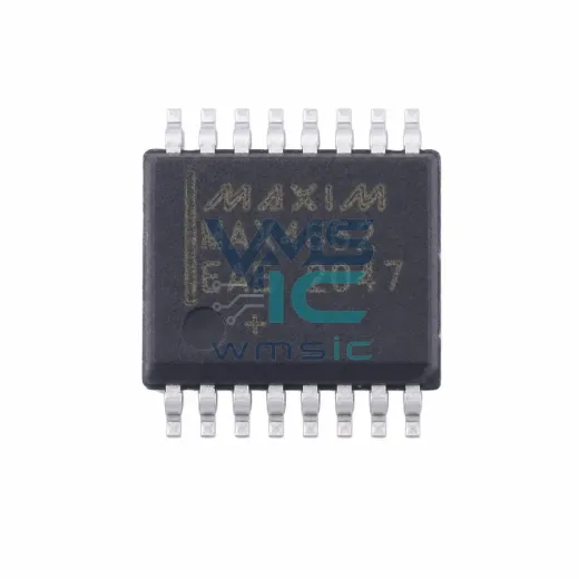 Четырехканальный CMOS переключатель SPST MAX4662EAE+T, 2.5 Ом, SSOP-16