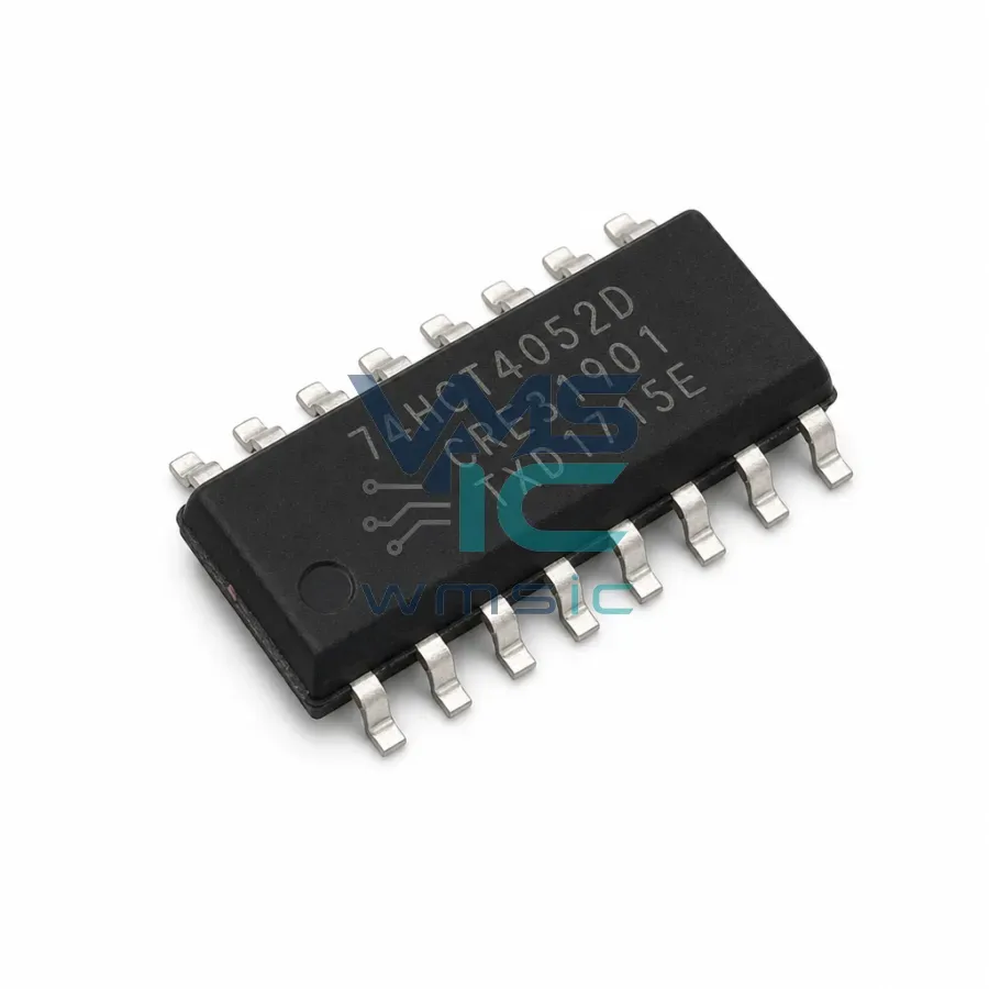 双4通道模拟多路复用器/解复用器 74HCT4052D SOIC-16 封裝