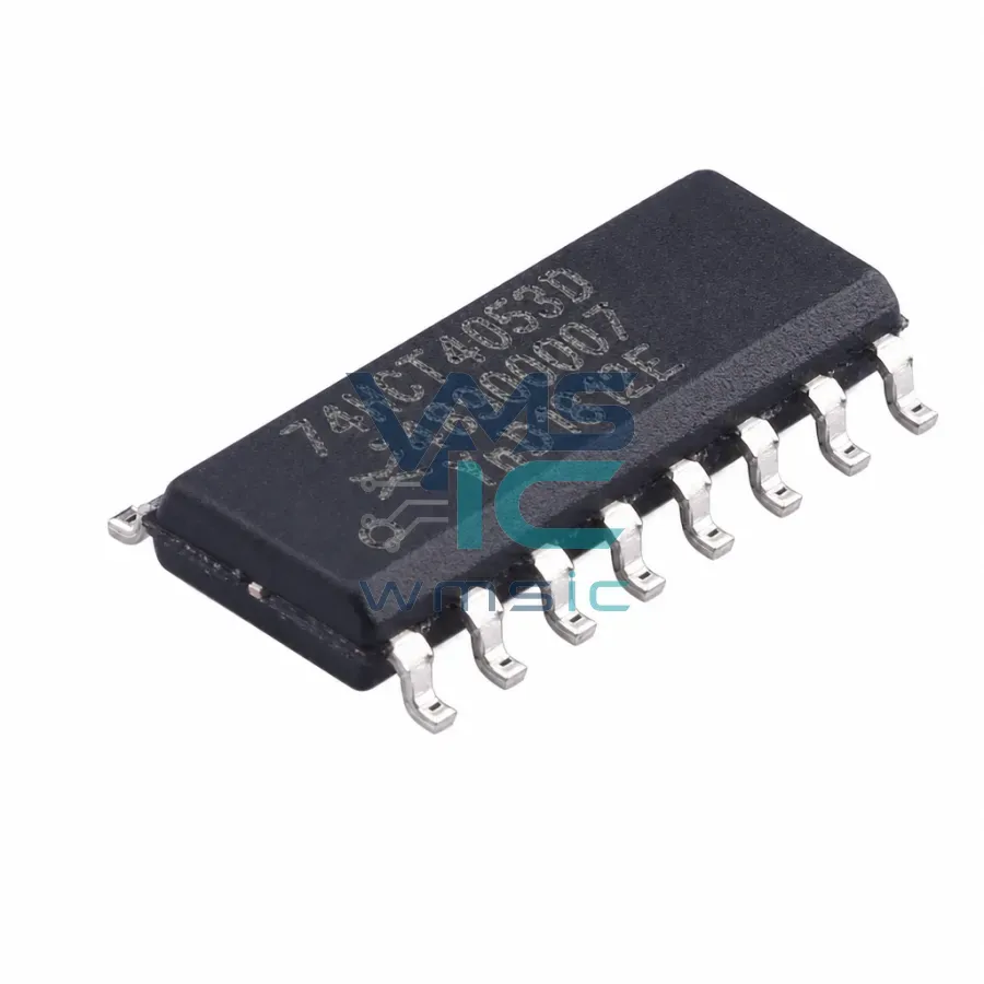 74HCT4053D,118 Triple 2-Channel Analog Mux/De-Mux 74HCT4053D SO-16 Package