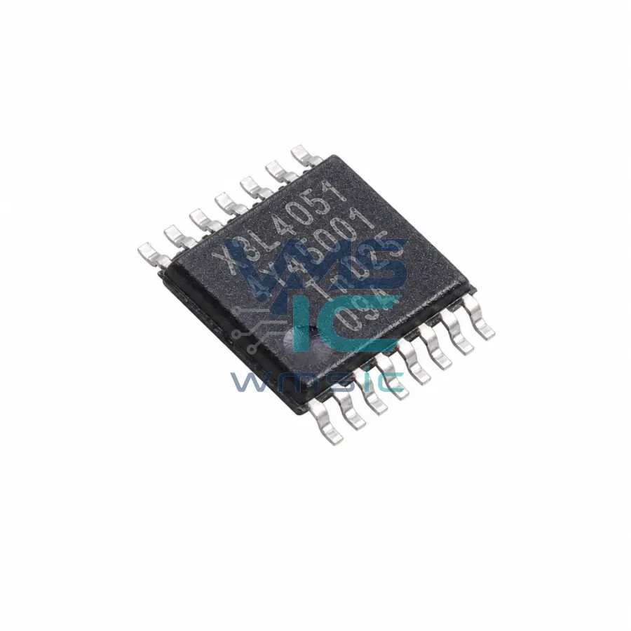 单通道低阻8通道模拟开关 NX3L4051PW TSSOP-16 封装