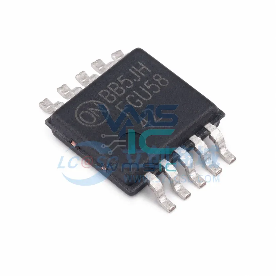 Переключатель USB 2.0/UART FSUSB42MUX, MSOP-10 Корпус