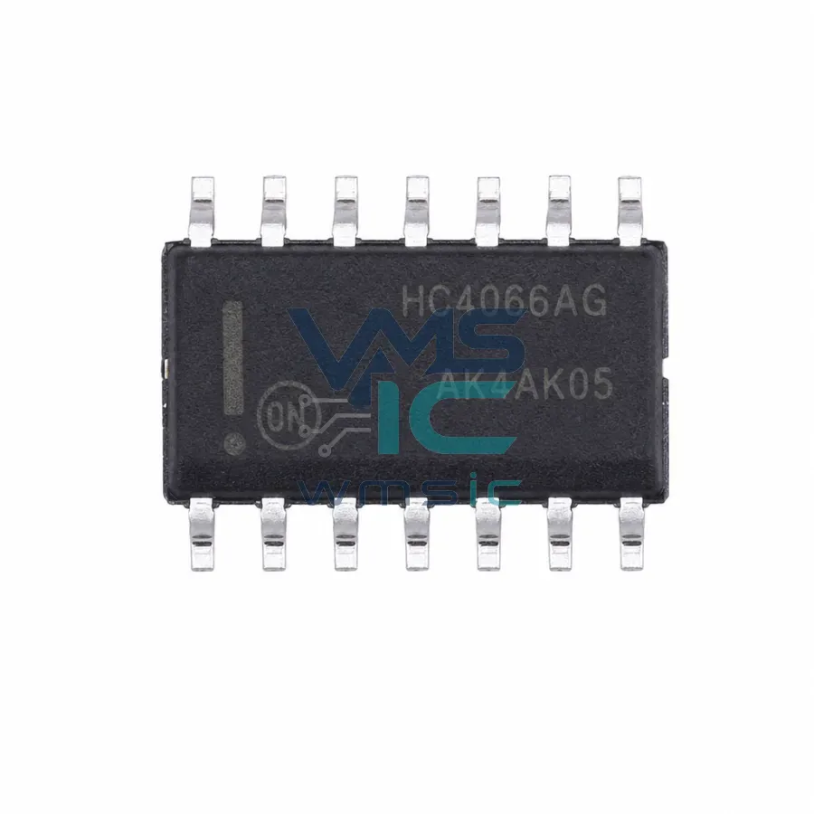MC74HC4066A 四路模拟开关 多路复用器/解复用器 高性能硅栅CMOS MC74HC4066ADG SOIC-14 封装