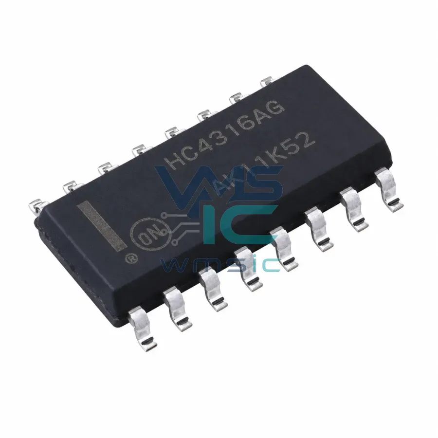 MC74HC4316ADR2G 停产 MC74HC4316ADR2G SOIC-16 封装