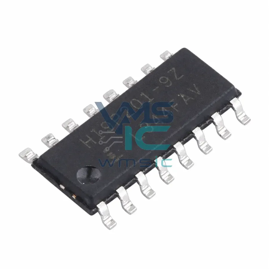 HI9P0201-9Z Quad SPST CMOS Analog Switch HI9P0201 SOIC-16 Package