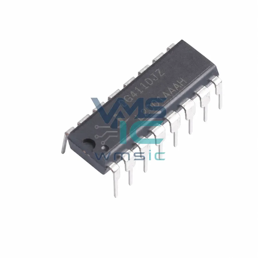 DG411DJZ Monolithic Quad SPST CMOS Analog Switch DG411DJZ PDIP-16 Package