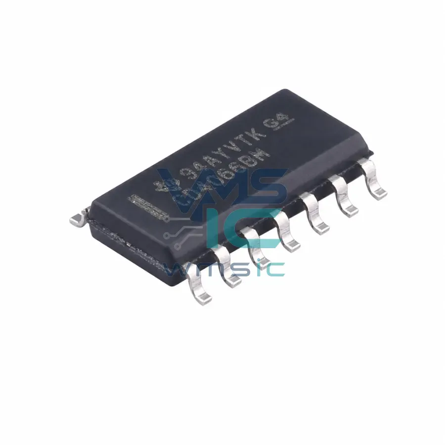 CD4066BM96 Quad CMOS Bilateral Analog Switch CD4066BM96 SOIC-14 Package