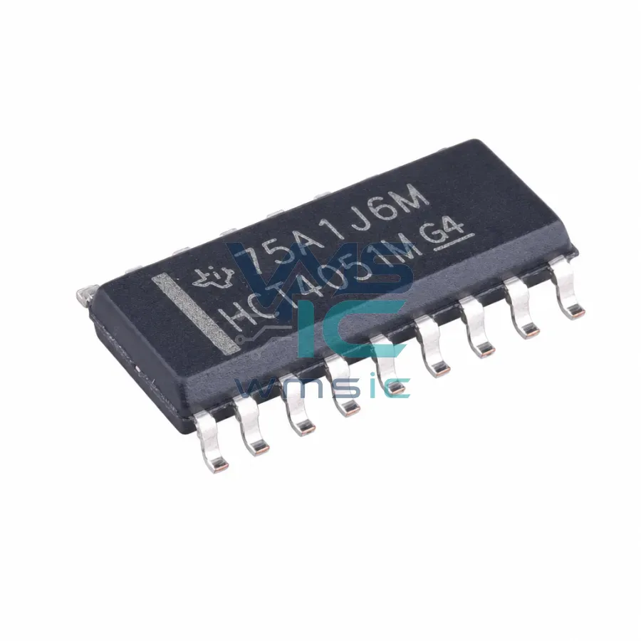 CD74HCT4051M High Speed CMOS 8-Channel Analog Multiplexer CD74HCT4051M SOIC-16 Package