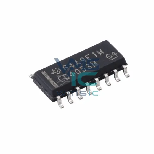 Тройной 2-канальный аналоговый мультиплексор/демультиплексор CD4053BM, SOIC-16