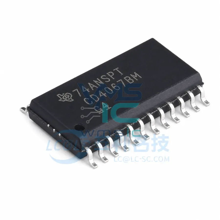 CD4067BM96 16-Channel CMOS Analog Multiplexer/Demultiplexer 20V CD4067BM96 SOIC-24-300mil Package