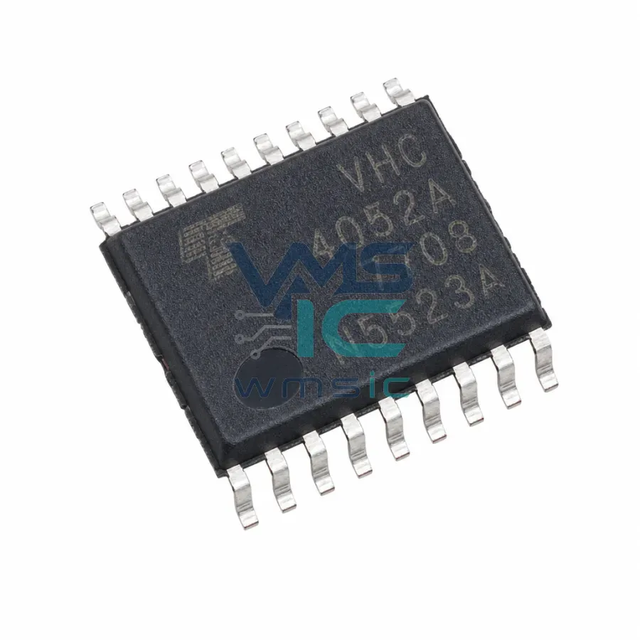 74VHC4052A Двойной 4-канальный аналоговый мультиплексор/демультиплексор 74VHC4052AFT TSSOP-16-175mil Корпус