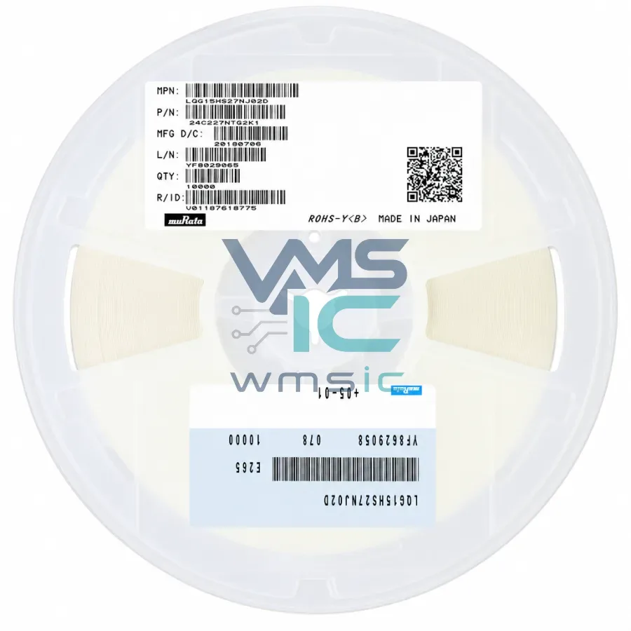Высокочастотная SMD индуктивность 27 нГн 0402 LQG15HS27NJ02D, 350 мА Корпус