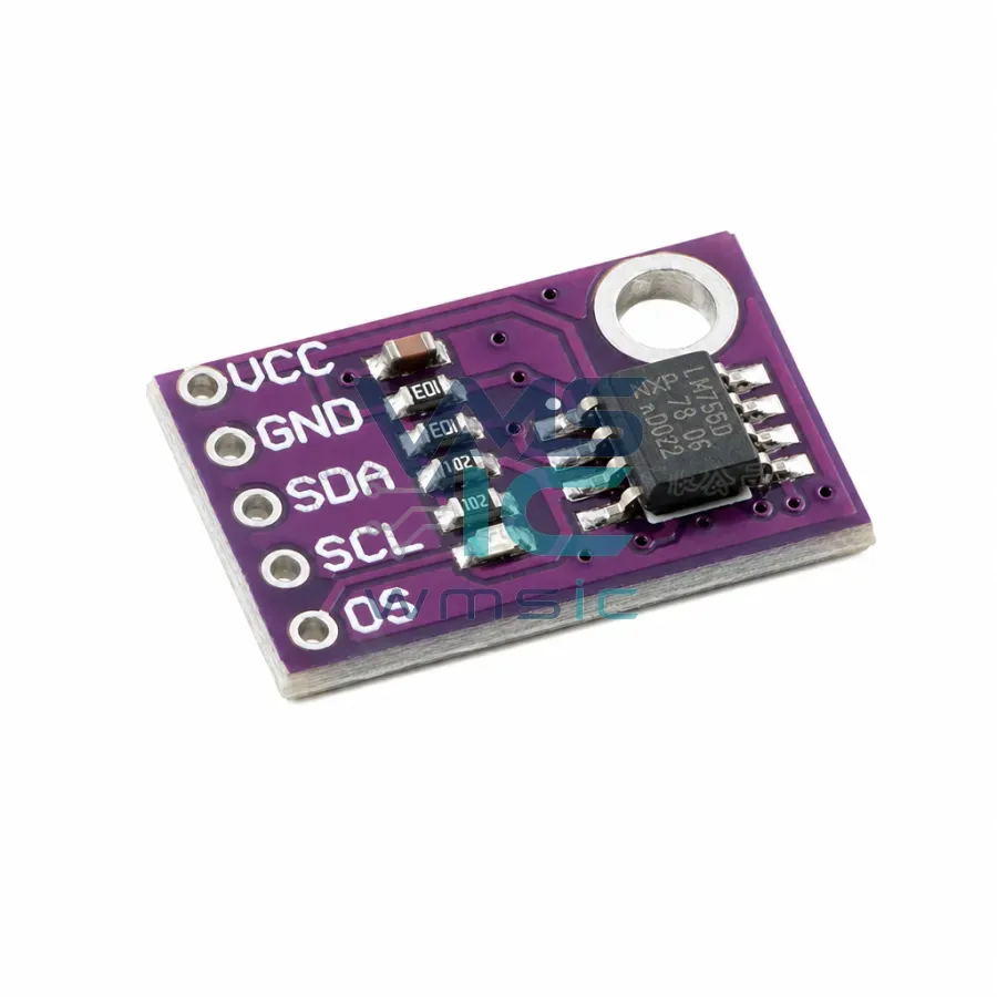 Цифровой датчик температуры LM75 I2C высокоточный Корпус