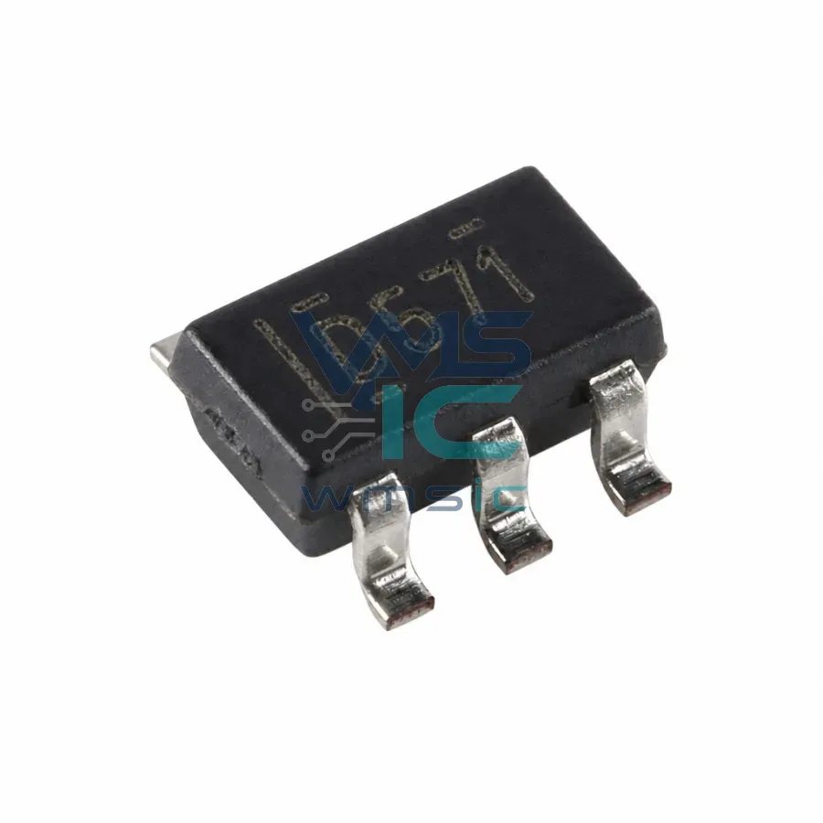 8-битный цифро-аналоговый преобразователь DAC5571IDBVR, SOT-23-6 Корпус