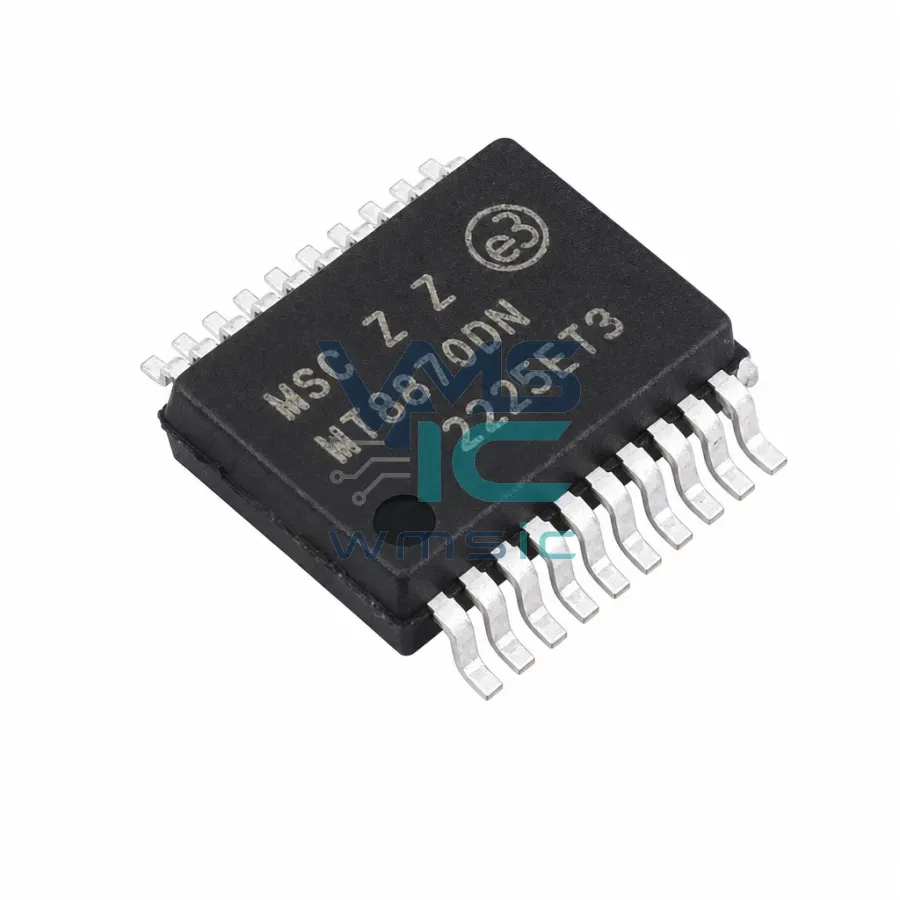 ISO2-CMOS Интегрированный приемник DTMF MT8870DN1 SSOP-20-208mil Корпус