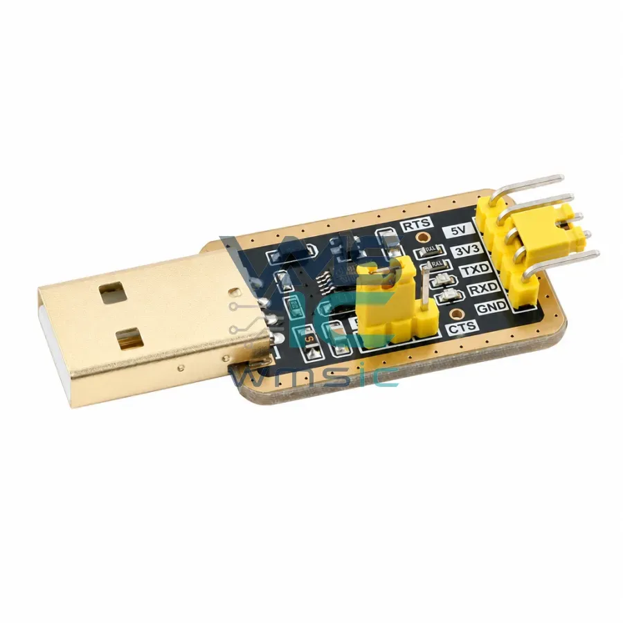 Мини-модуль преобразователя USB в TTL UART на чипе CH340E Корпус
