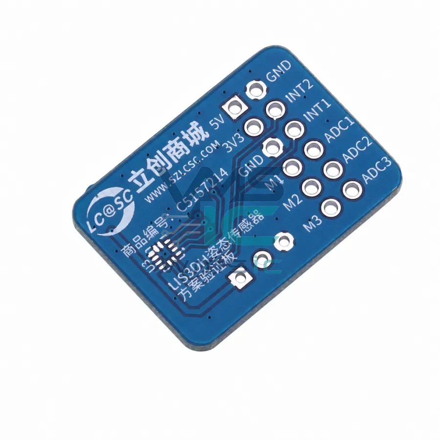 LCYZB-LIS3DH 3-Axis Accelerometer Sensor Evaluation Board LCYZB-6-V1 Package