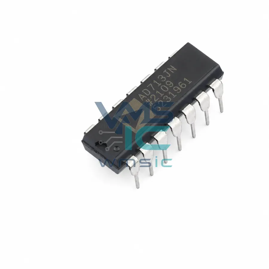 精密、高速BIFET四通道运算放大器 AD713JNZ PDIP-14 封裝