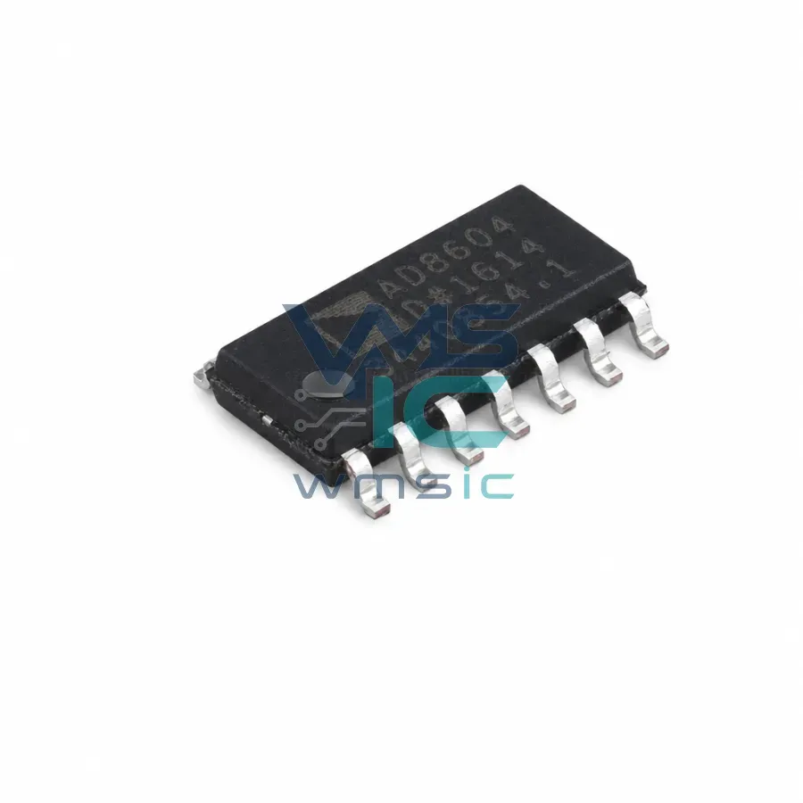 Четырехканальный операционный усилитель AD8604DRZ, SOIC-14 Корпус