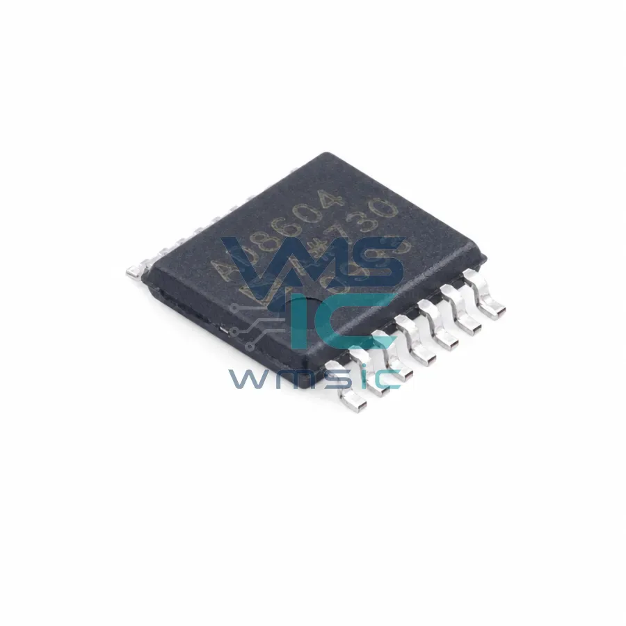 精密CMOS单电源轨到轨输入/输出宽带运算放大器 AD8604ARUZ TSSOP-14 封装