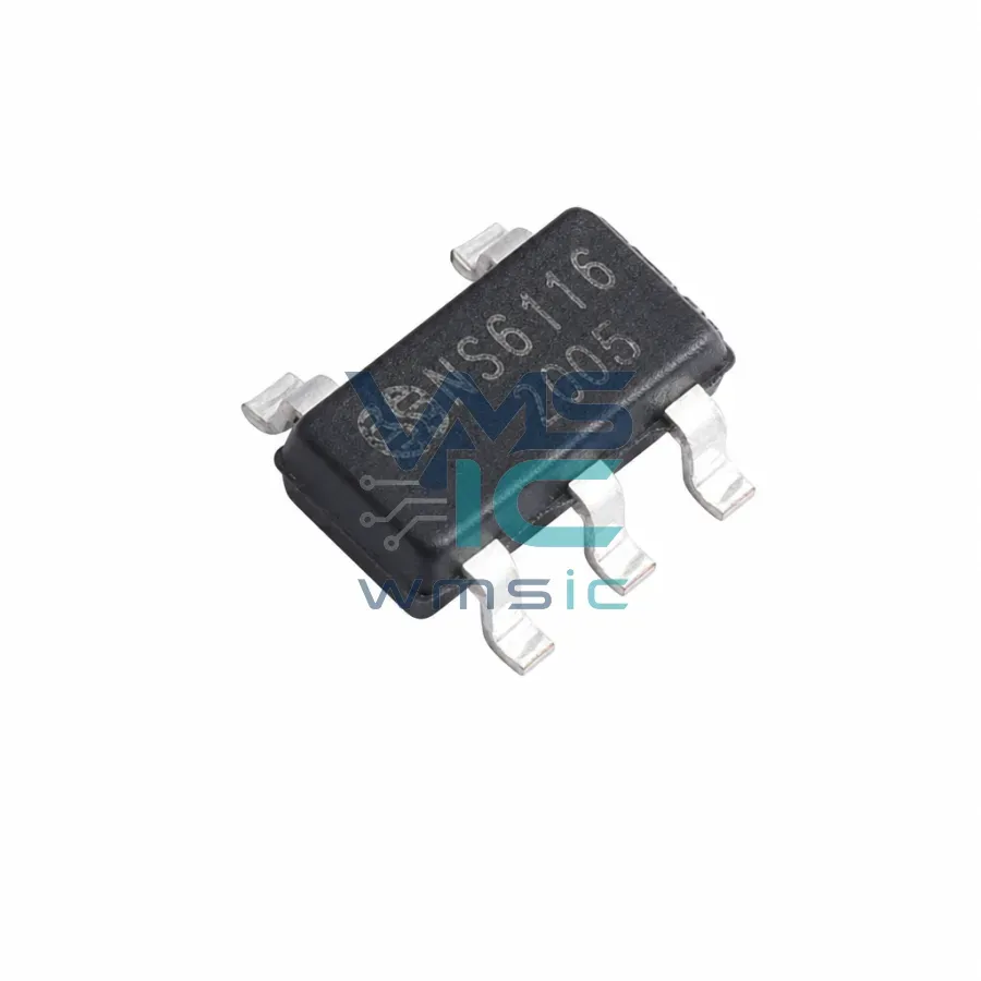 Одноканальный драйвер MOSFET/IGBT NSG1416, 2А, SOT-23-5 Корпус