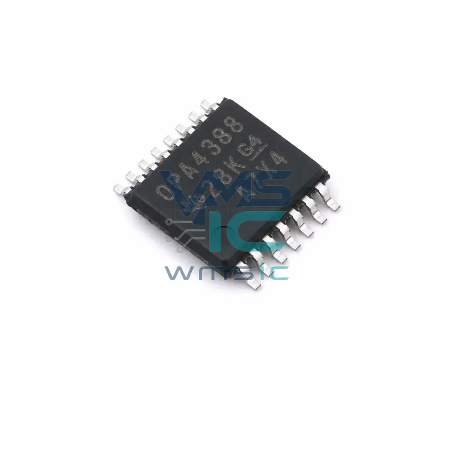 OPA4388IPWR Precision Zero-Drift Zero-Crossover RRIO Operational Amplifier OPA4388IPWR TSSOP-14 Package