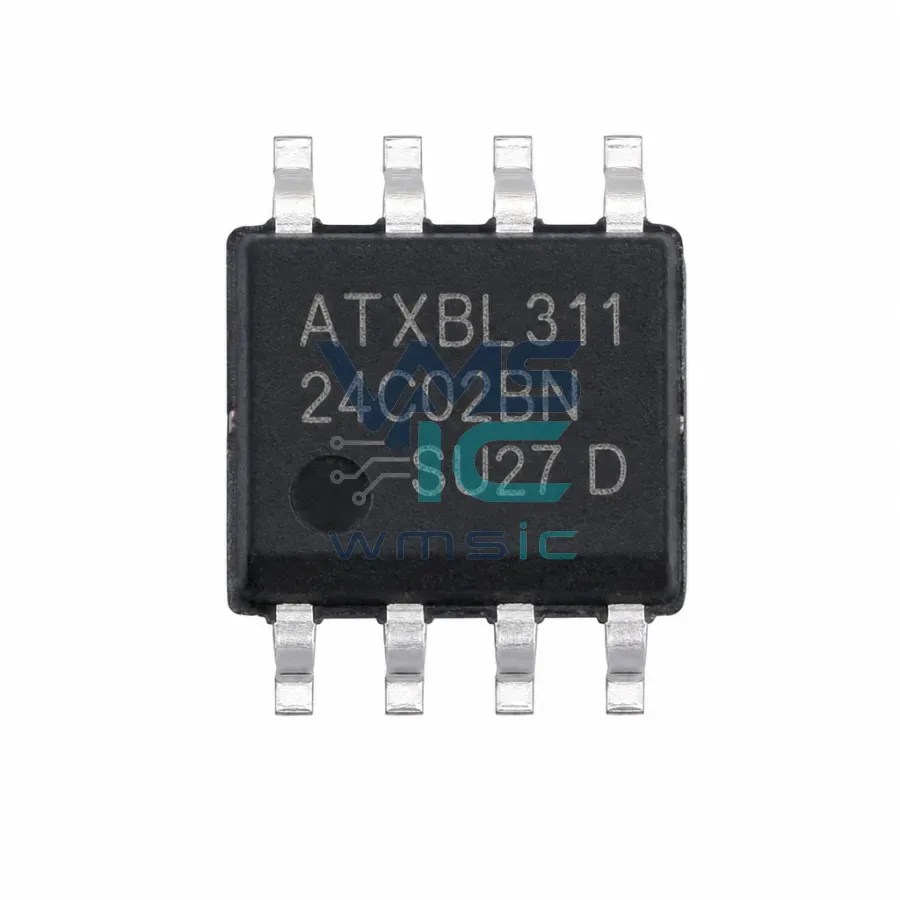 Память EEPROM AT24C02 2Kbit 2-Провод Serial I2C, SOP-8 Корпус