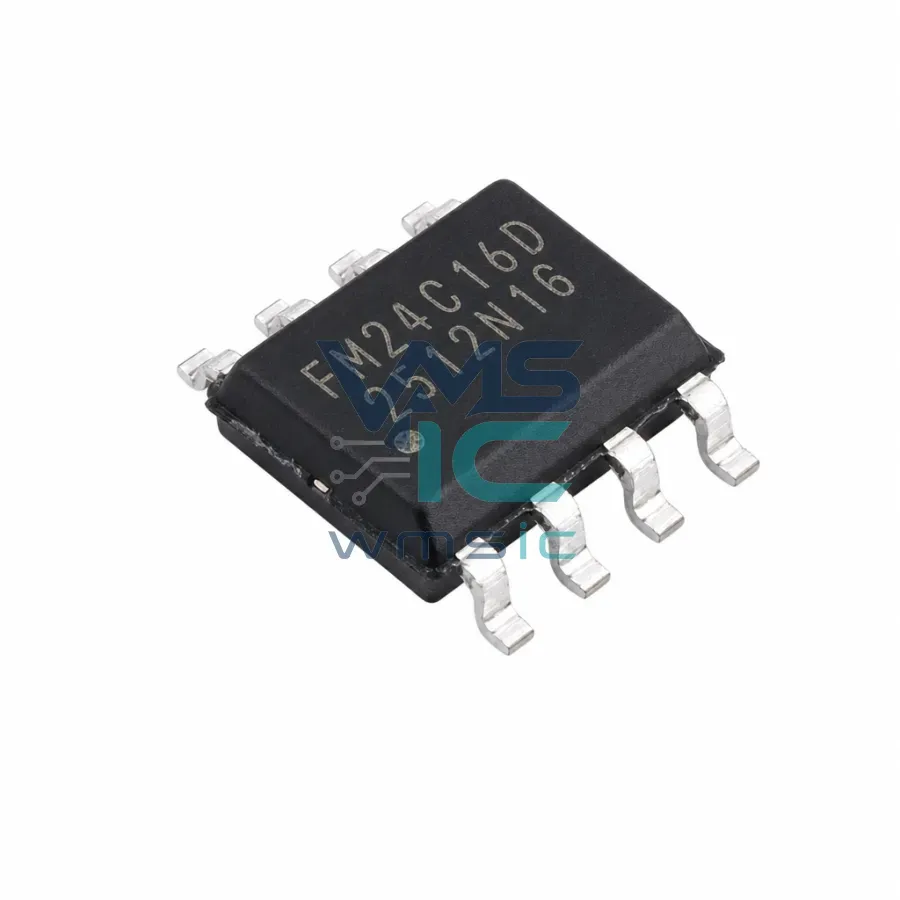 Электронный компонент 16 Kbit 2-Провод Serial EEPROM with Unique ID and Security Area FM24C16D-SO-T-G SOP-8 Корпус