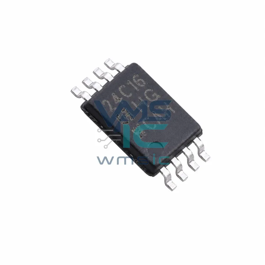 Память EEPROM 16Кбит AT24C16MT/TR-HG I2C, TSSOP-8 Корпус