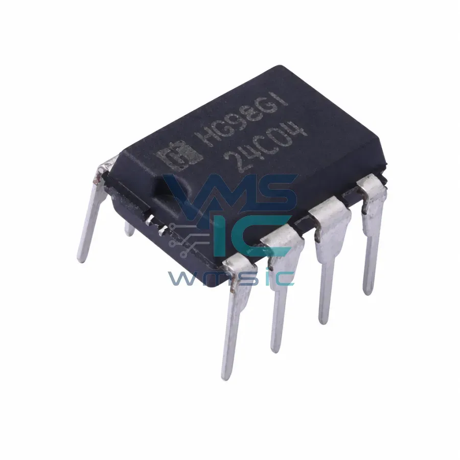 4 Kbit Последовательная память EEPROM AT24C04N DIP-8 Корпус