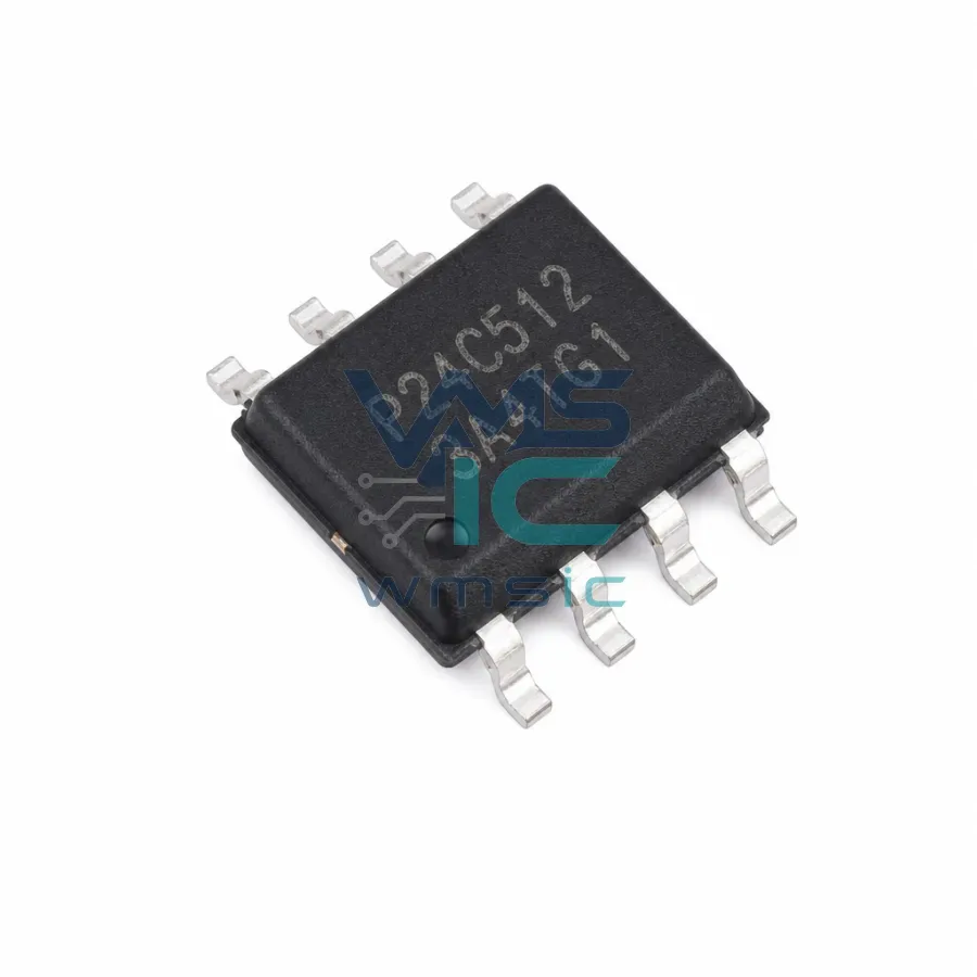 Последовательная память EEPROM 512Кбит I2C P24C512-SSH-MIR, SOP-8 Корпус