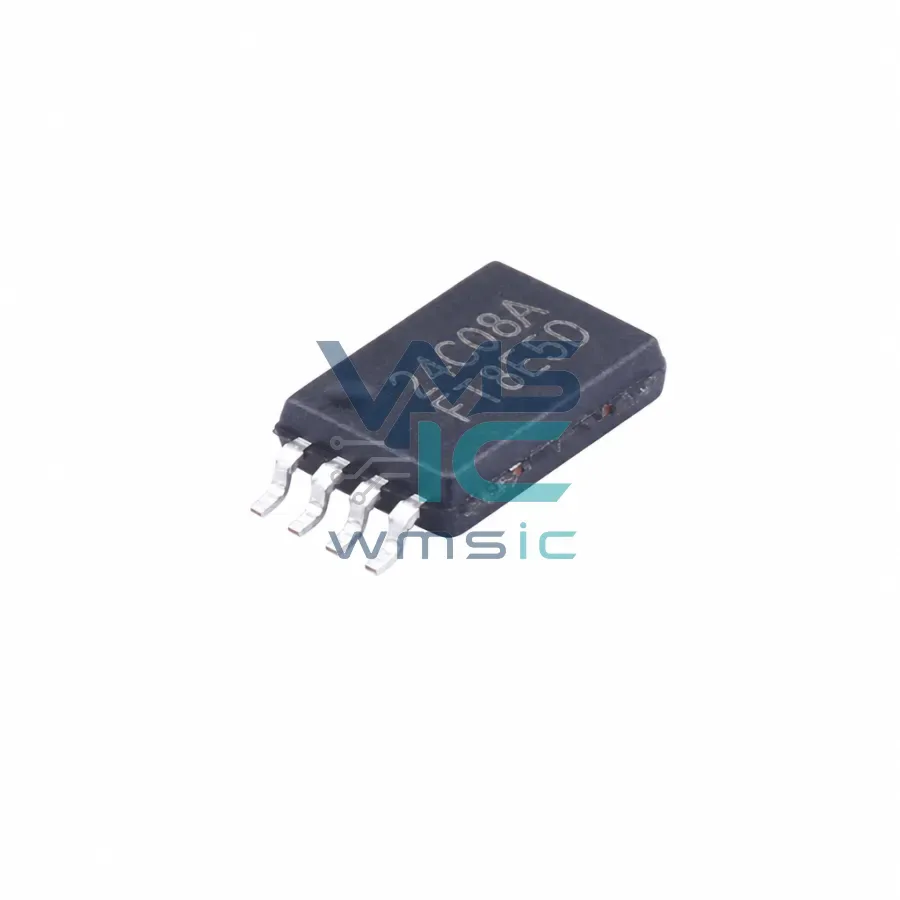Последовательная память EEPROM 8Кбит I2C FT24C08A-ETR-T, TSSOP-8 Корпус