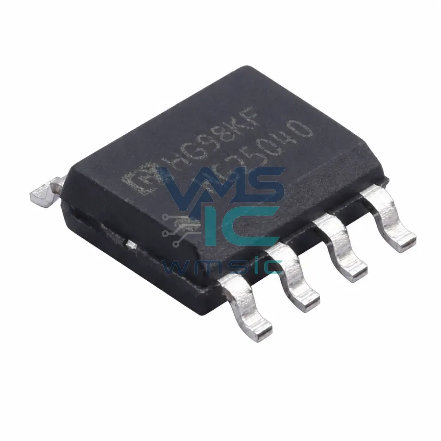 Флеш-память SPI NOR Flash HG25Q40M/TR, 4 Мбит, SOP-8 Корпус