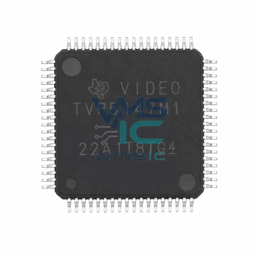 10-битный цифровой видеодекодер TVP5147M1PFPR, HTQFP-80 Корпус